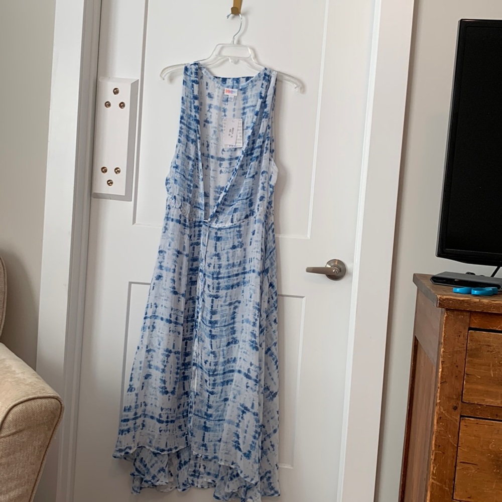 Lularoe breezy cover up xl new with tags